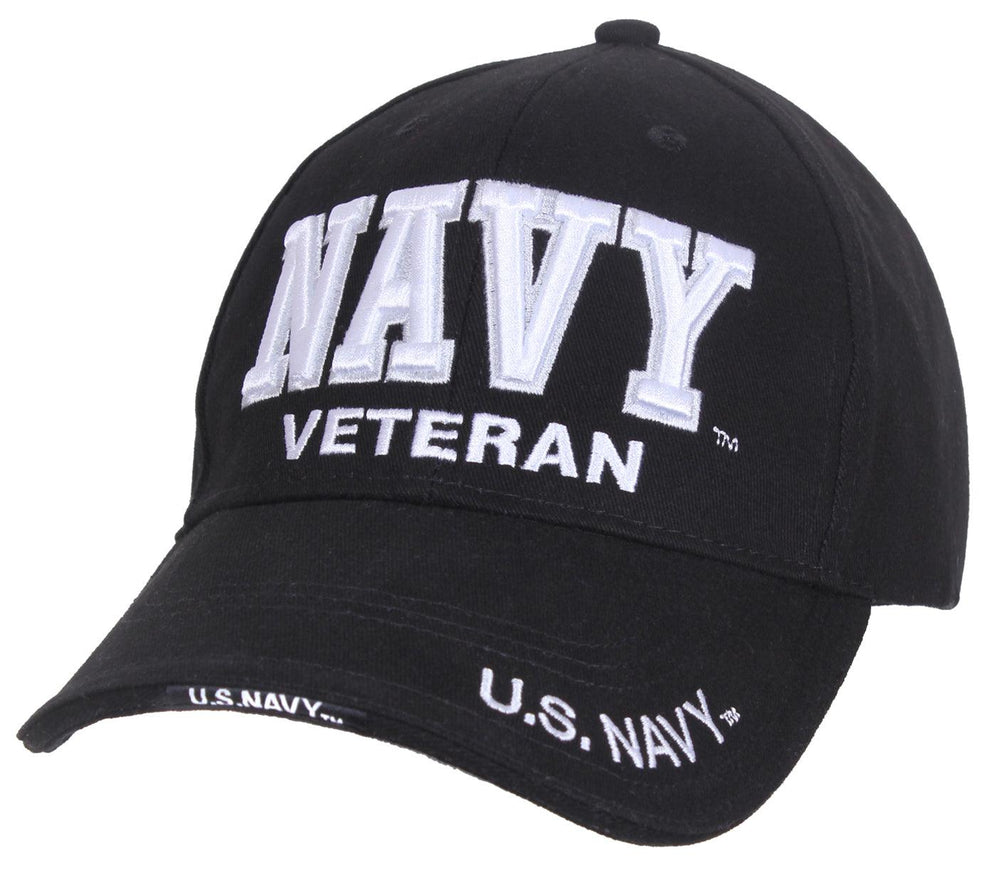 Deluxe Low Profile Military Branch Veteran Cap - Legendary USA