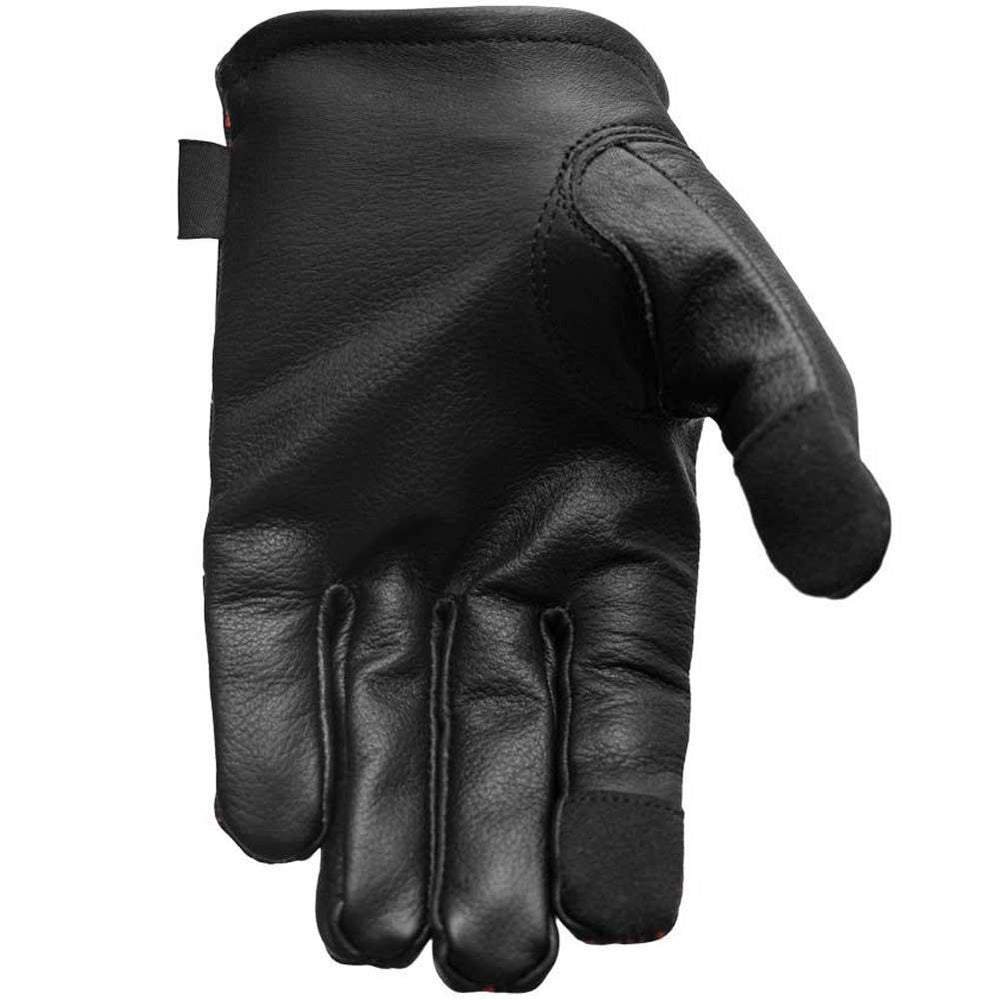 First Mfg Clutch Short Wrist Motorcycle Riding Gloves - Legendary USA