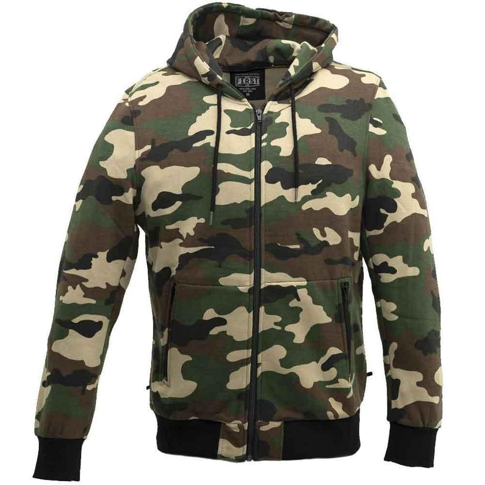 First Mfg Mens Camo Hooded Sweatshirt - Legendary USA