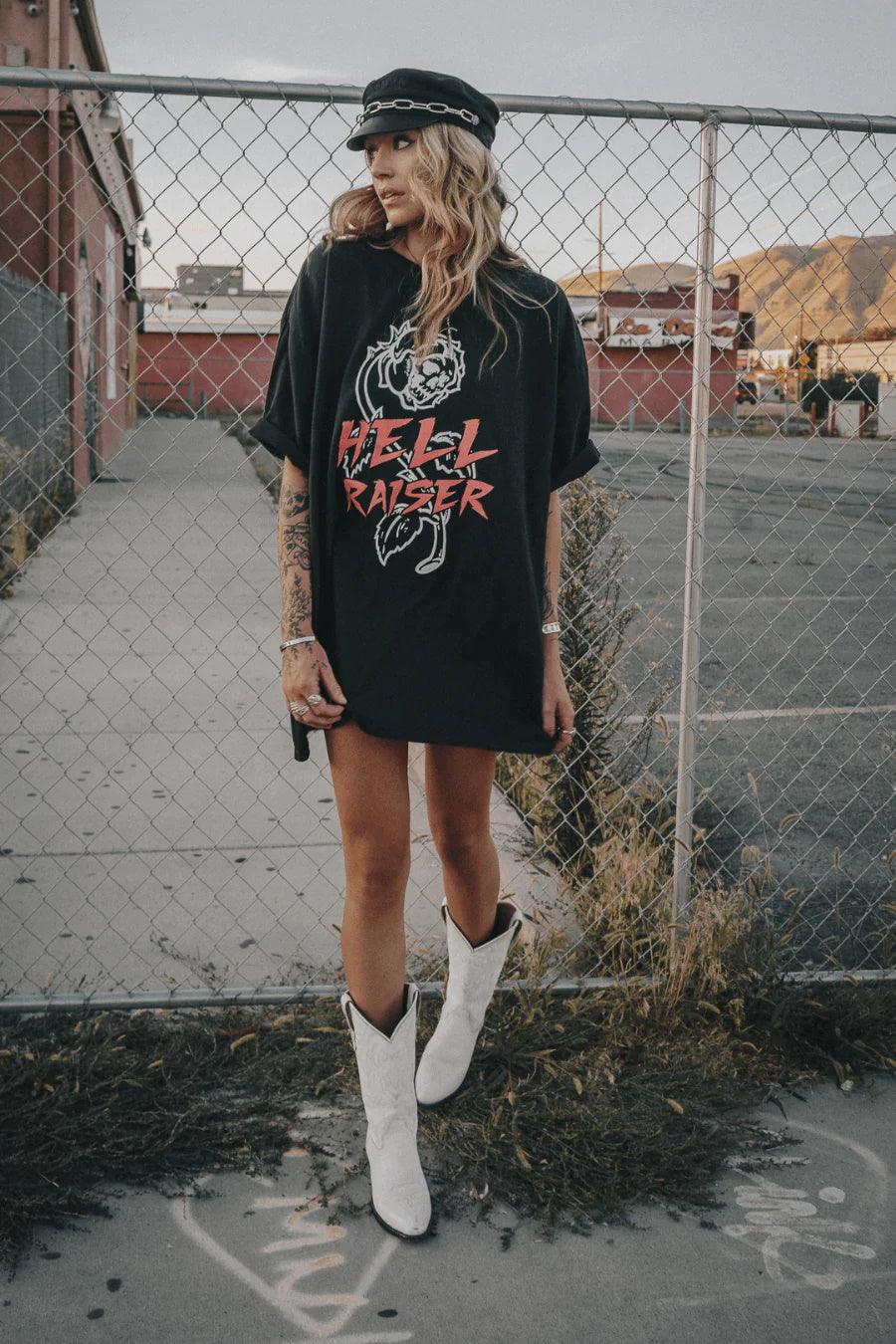 Hell Babes BBC X HB Hellraiser Tee - Legendary USA