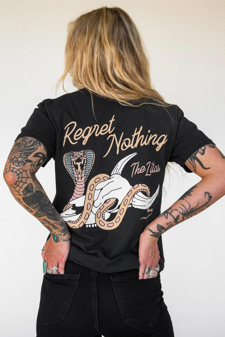 Hell Babes No Regrets Tee - Legendary USA