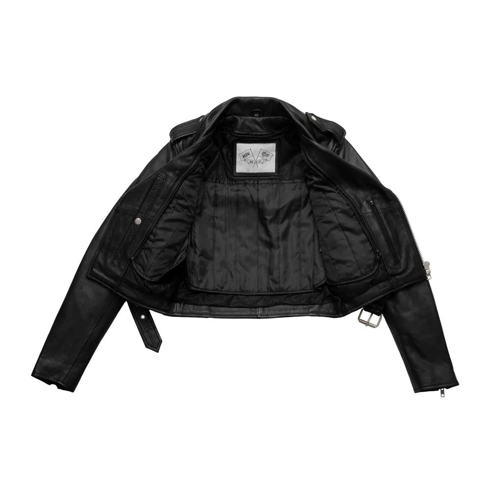 Imogen Motorcycle Leather Jacket by First MFG - Legendary USA