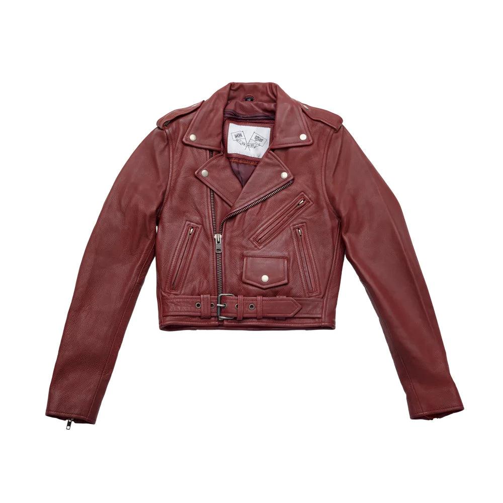 Katy Leather Jacket by First MFG - Legendary USA