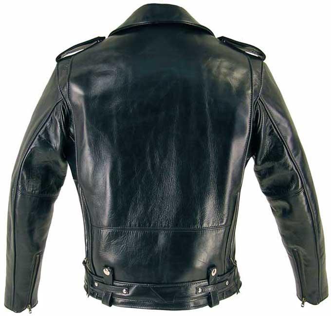 Legendary Black Stallion Horsehide Motorcycle Jacket - Legendary USA