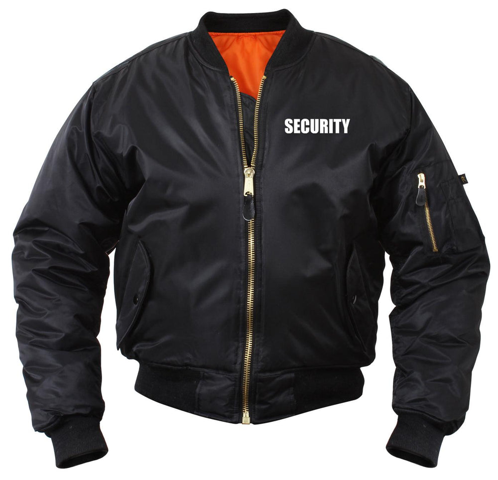 MA-1 Flight Jacket With Security Print by Rothco - Legendary USA