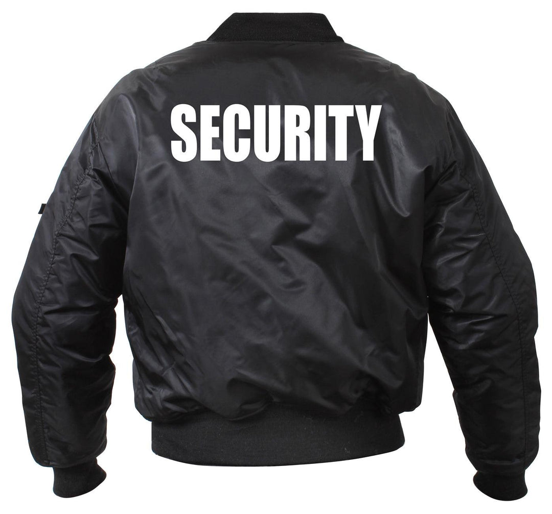 MA-1 Flight Jacket With Security Print by Rothco - Legendary USA