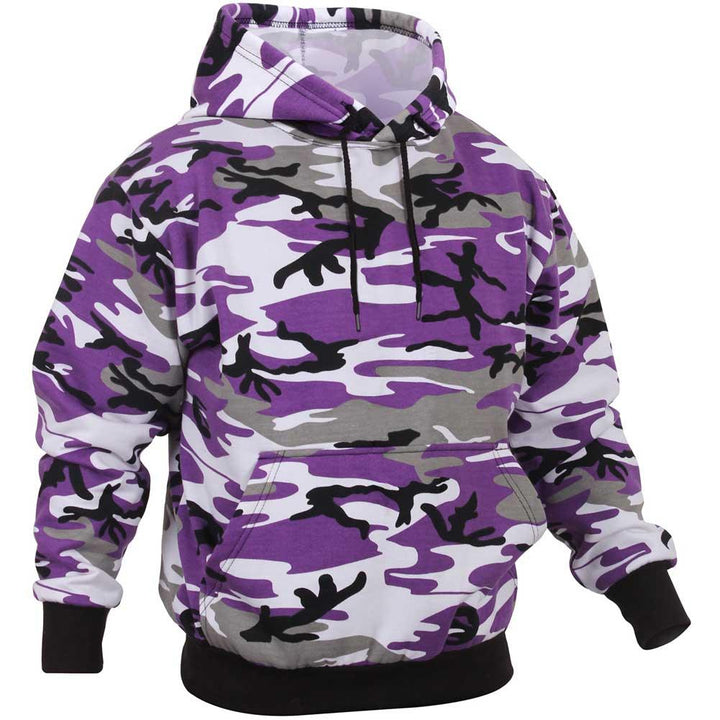 Mens Camouflage Pullover Hooded Sweatshirt (5 color choices) - Legendary USA