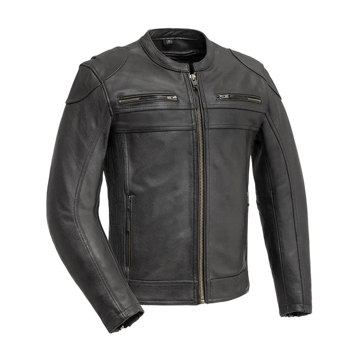 Nemesis Men's Motorcycle Leather Jacket - Legendary USA