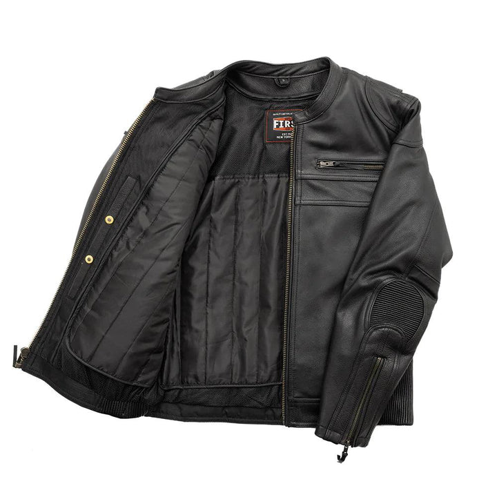 Nemesis Men's Motorcycle Leather Jacket - Legendary USA