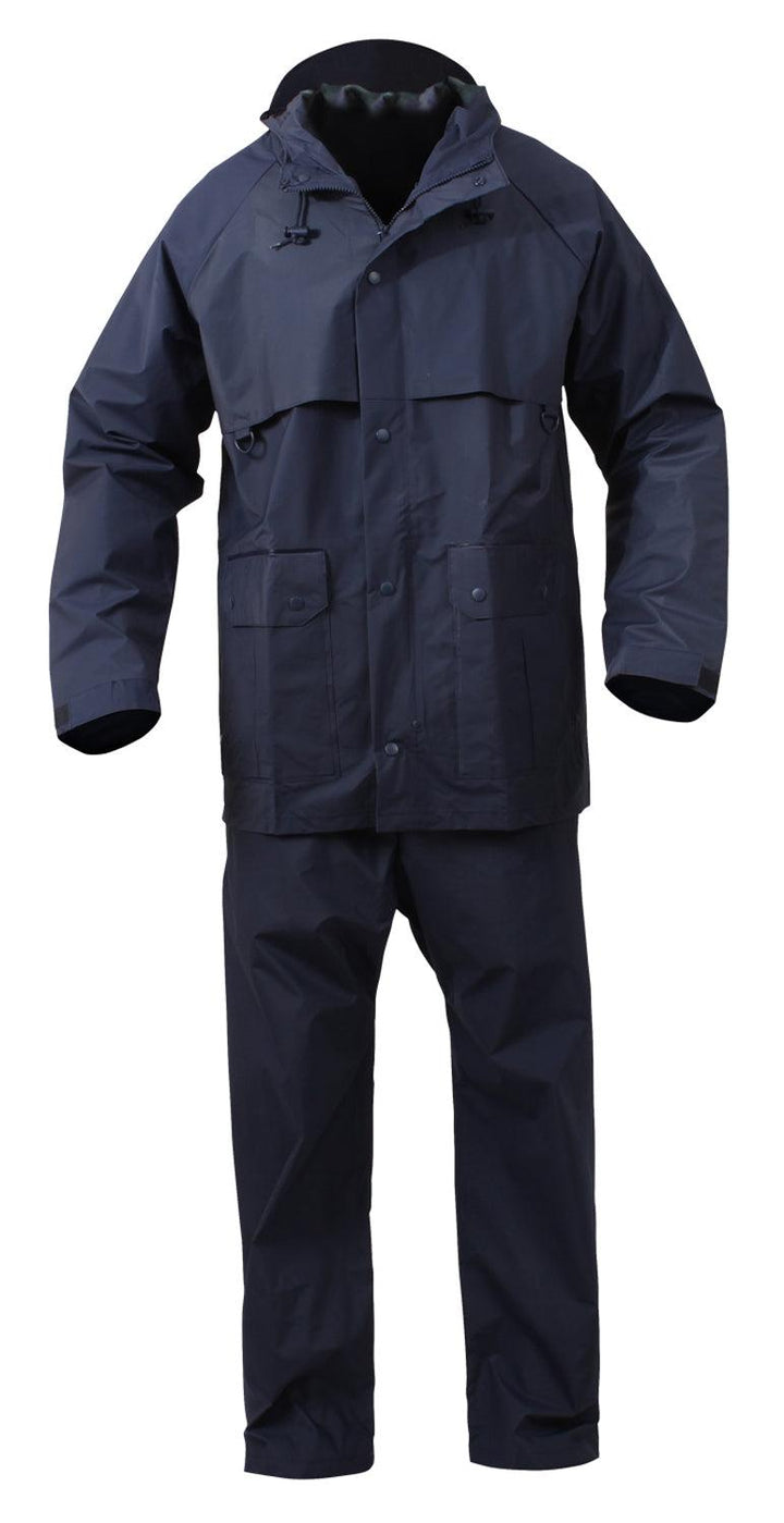 Rothco 2 Piece Microlite PVC Rainsuit - Legendary USA