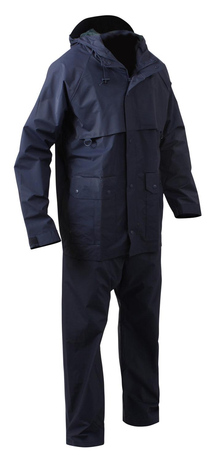 Rothco 2 Piece Microlite PVC Rainsuit - Legendary USA