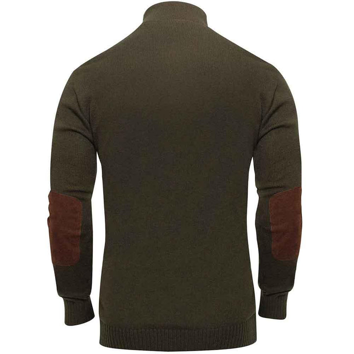 Rothco 3-Button Sweater With Suede Accents - Legendary USA