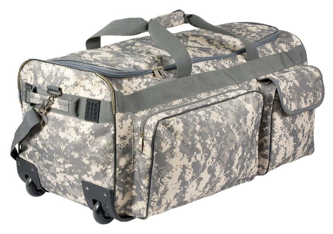 Rothco Camo 30'' Military Expedition Wheeled Bag - Legendary USA