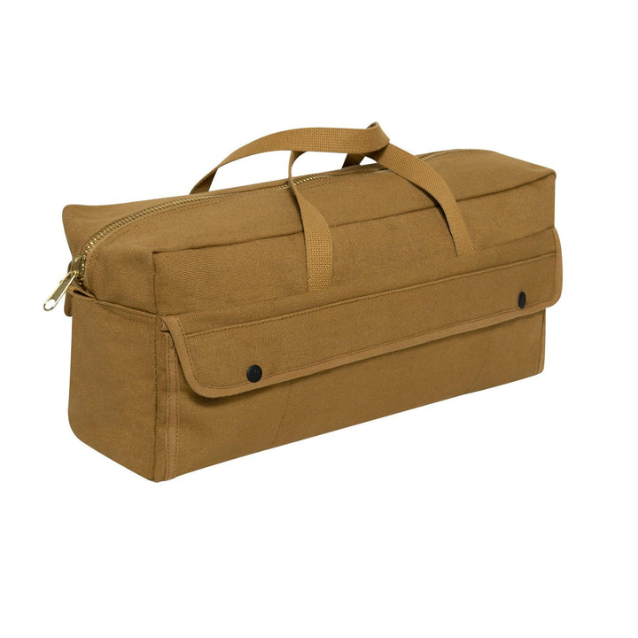 Rothco Canvas Jumbo Tool Bag With Brass Zipper - Legendary USA