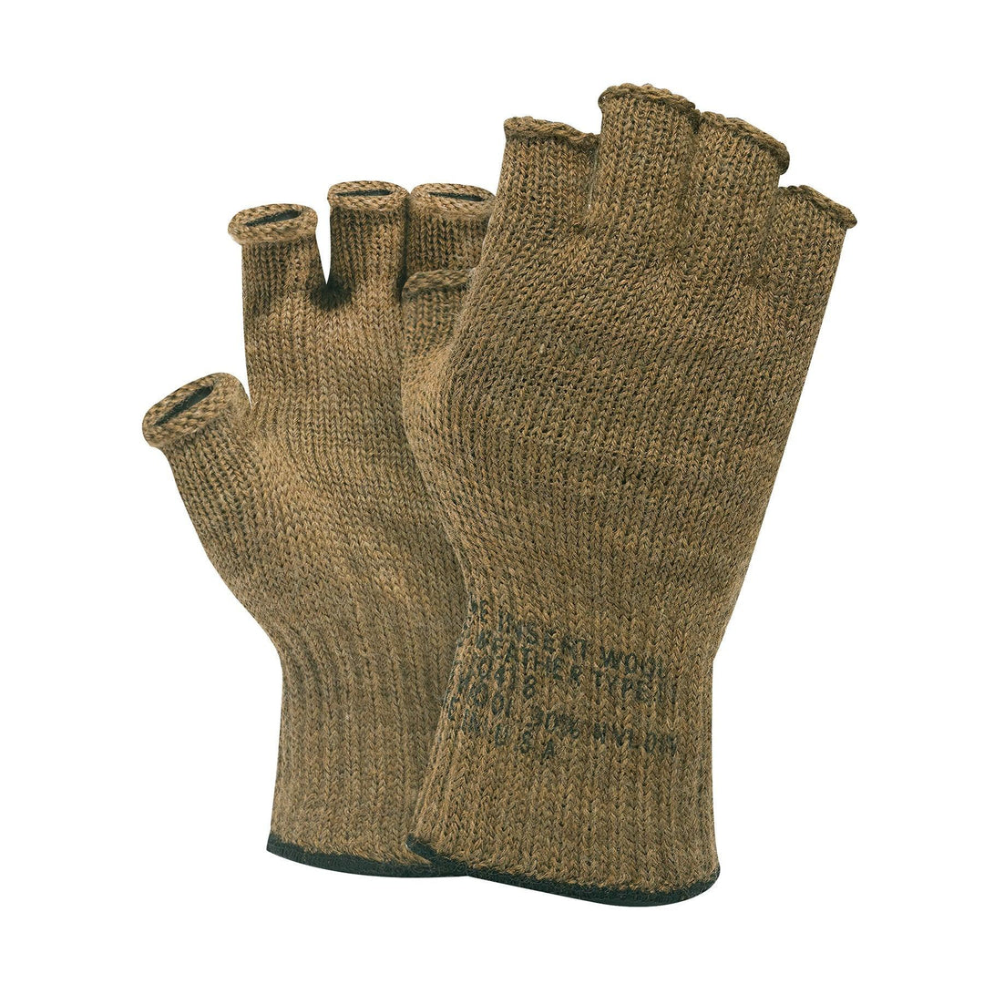 Rothco Fingerless Wool Gloves - Legendary USA