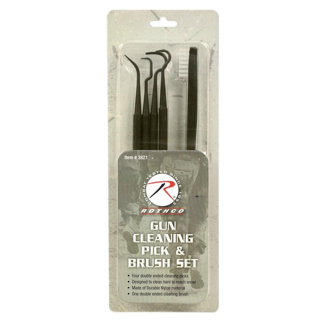 Rothco Gun Cleaning Pick & Brush Set - Legendary USA