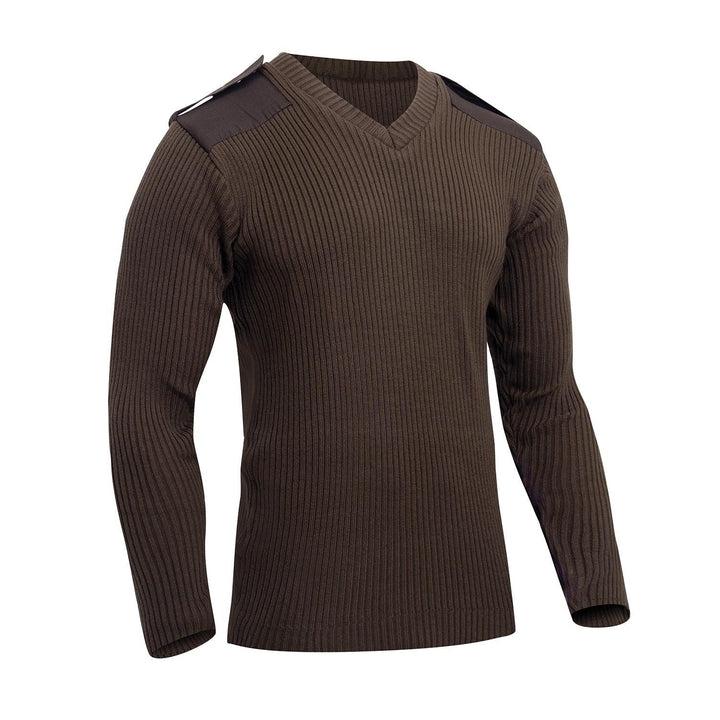 Rothco Mens V-Neck Commando Sweater - Legendary USA