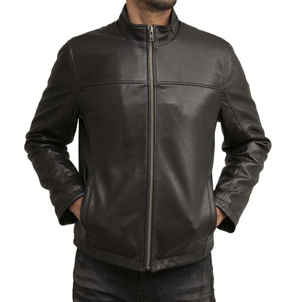 Whet Blu Mens Zain New Zealand Lambskin Cafe Jacket - Legendary USA